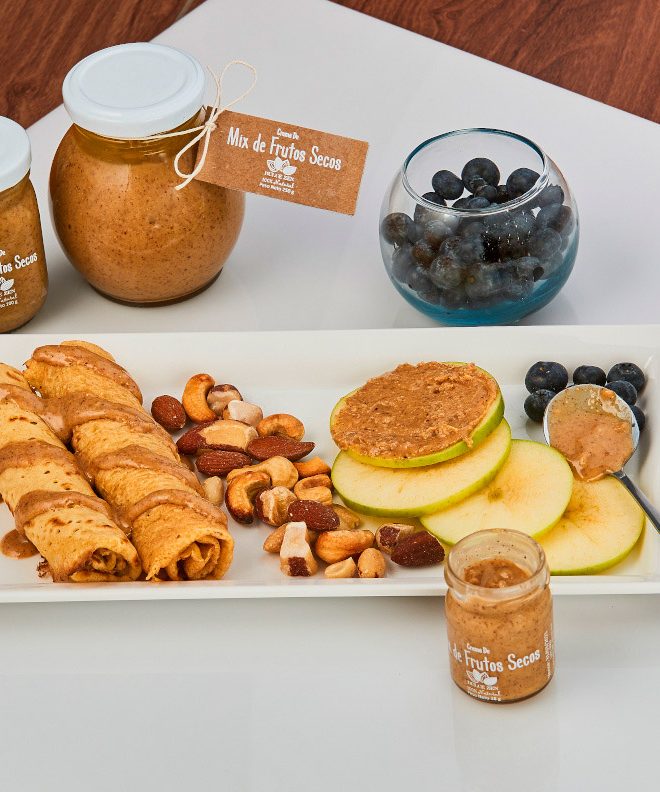 Dulcezen - crema - mix frutos secos - postres saludables - dulce